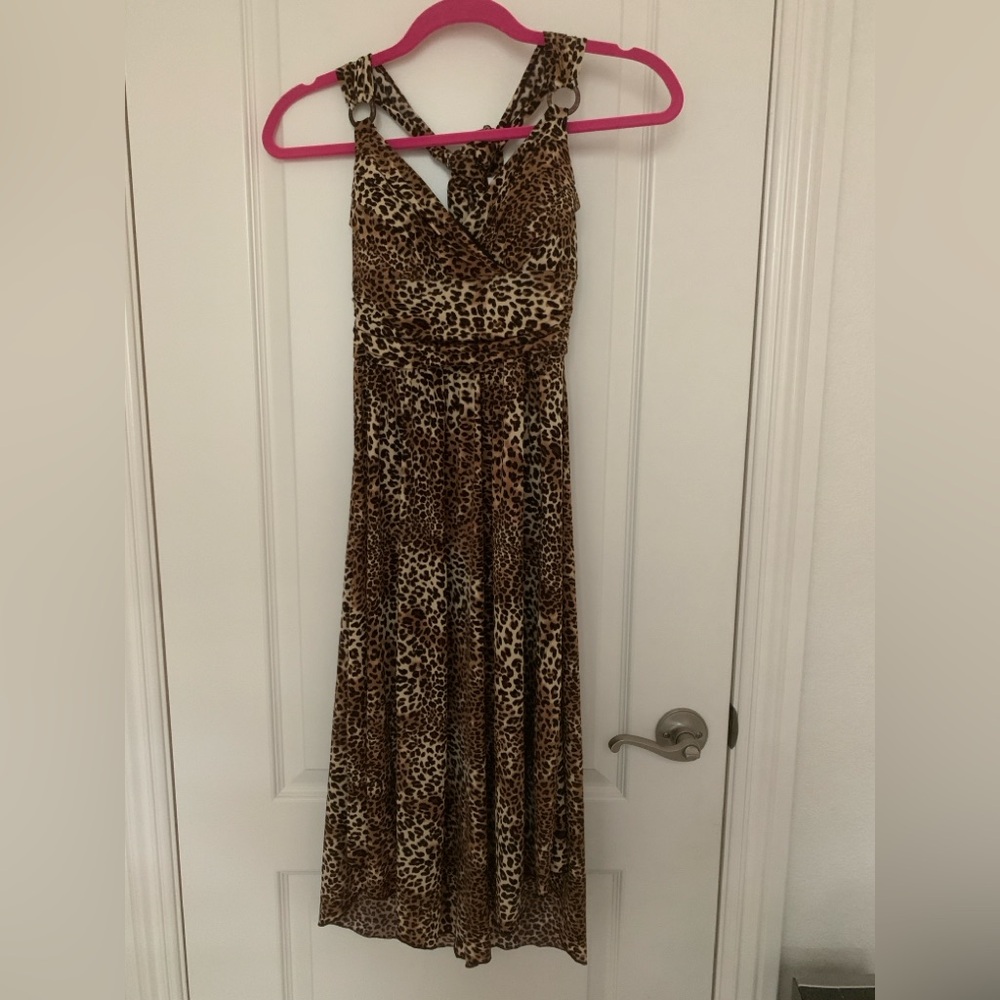 NWT Trixxi Leopard Print Dress